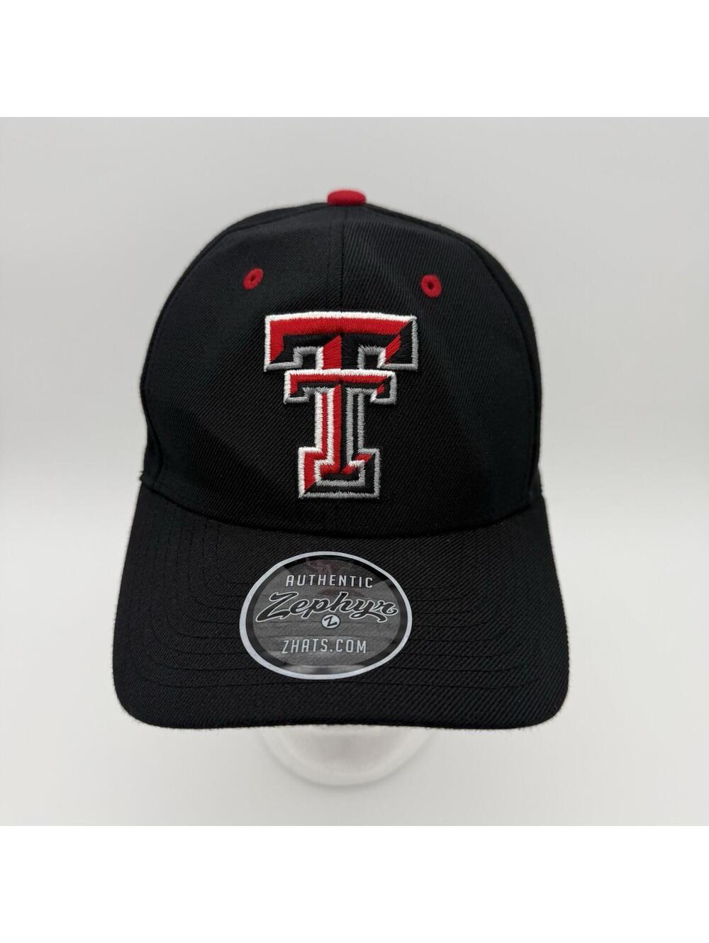 Texas Tech University Vintage Cap SnapBack Polyester NCAA Zephyr Hats